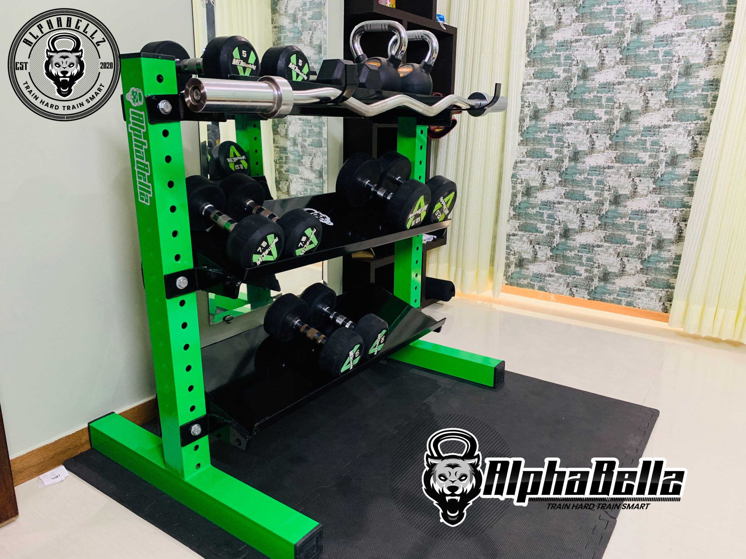 3 Tiers Dumbbells Rack