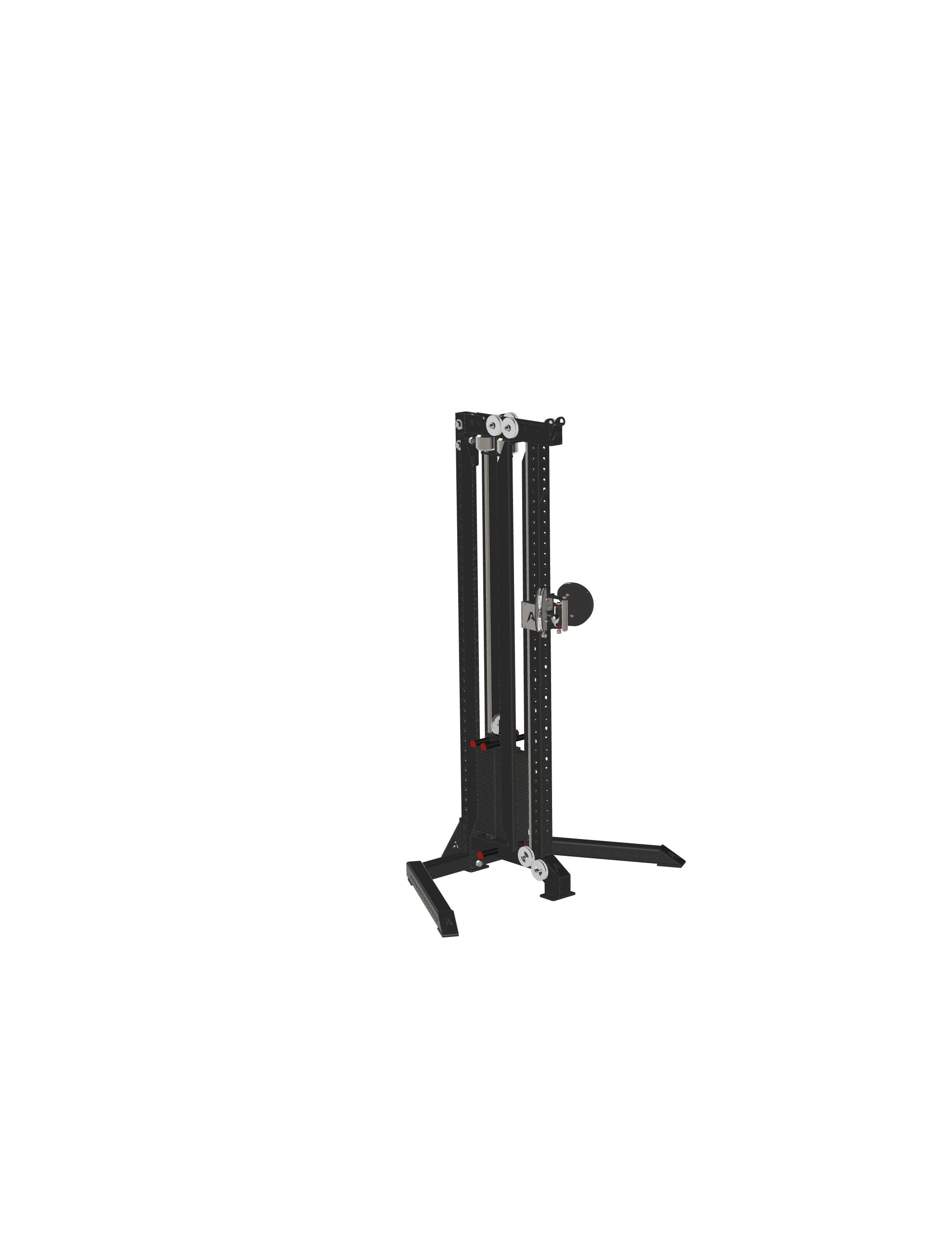 Pulley tower