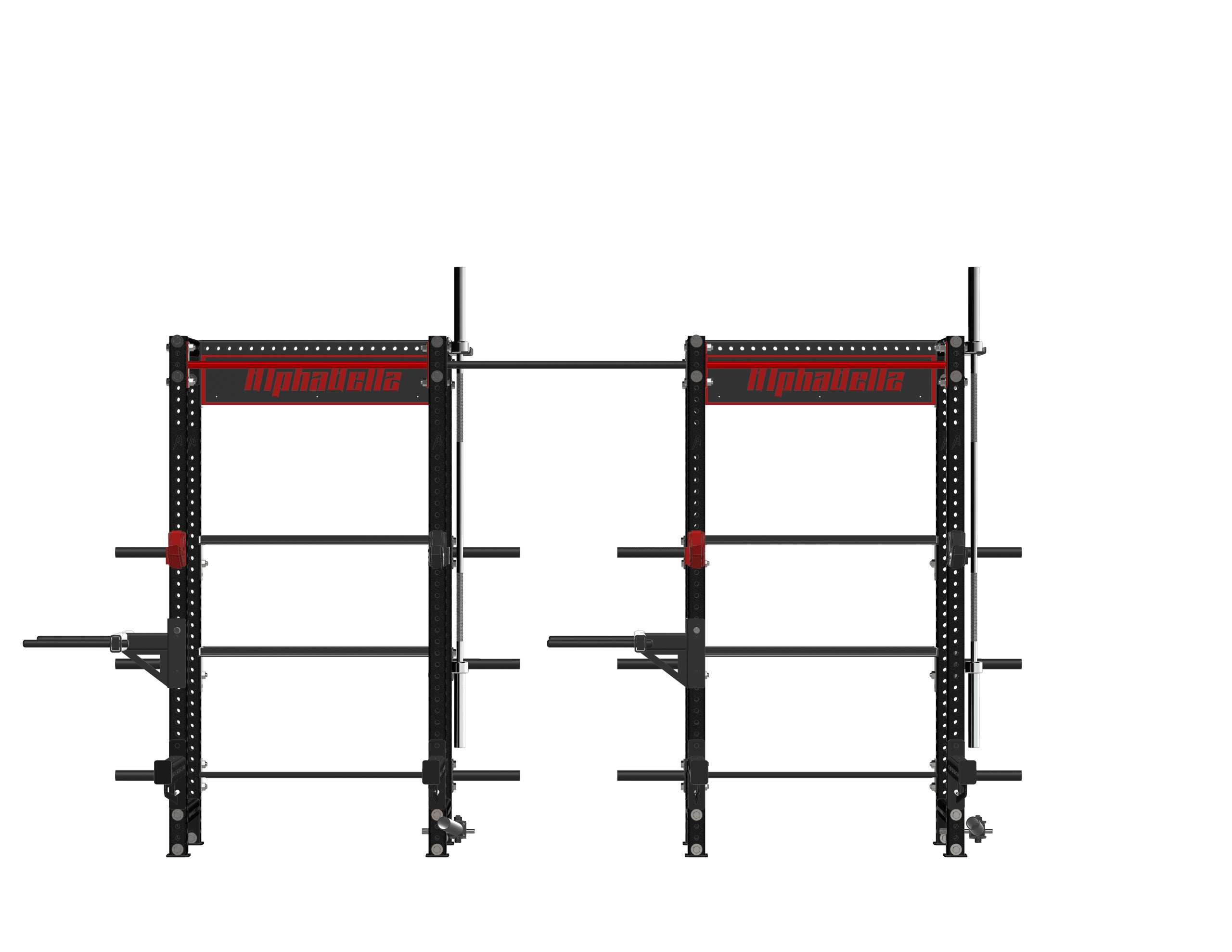 Two Half rack Modular rack 1-min